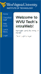 Mobile Screenshot of intraweb.wvutech.edu