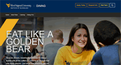 Desktop Screenshot of dining.wvutech.edu