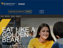 Tablet Screenshot of dining.wvutech.edu